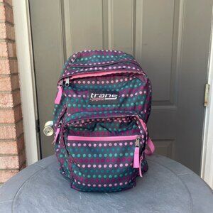 Trans Jansport Polka Dot Backpack